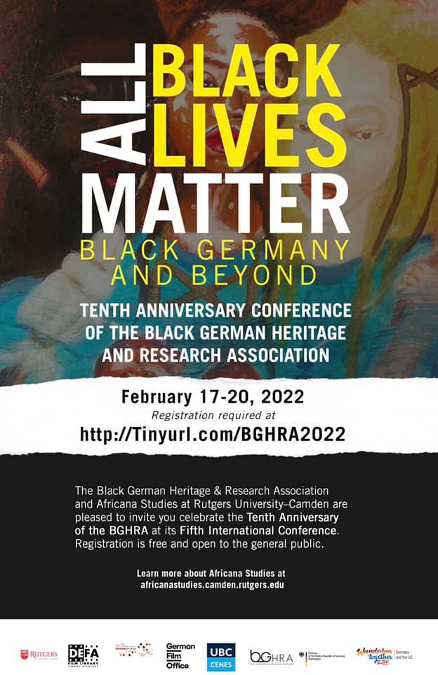 ALL BLACK LIVES MATTER: BLACK GERMANY & BEYOND