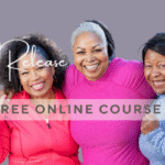 3 black women smiling.